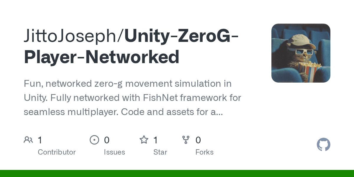 Zero Gravity Networked Player SImulation